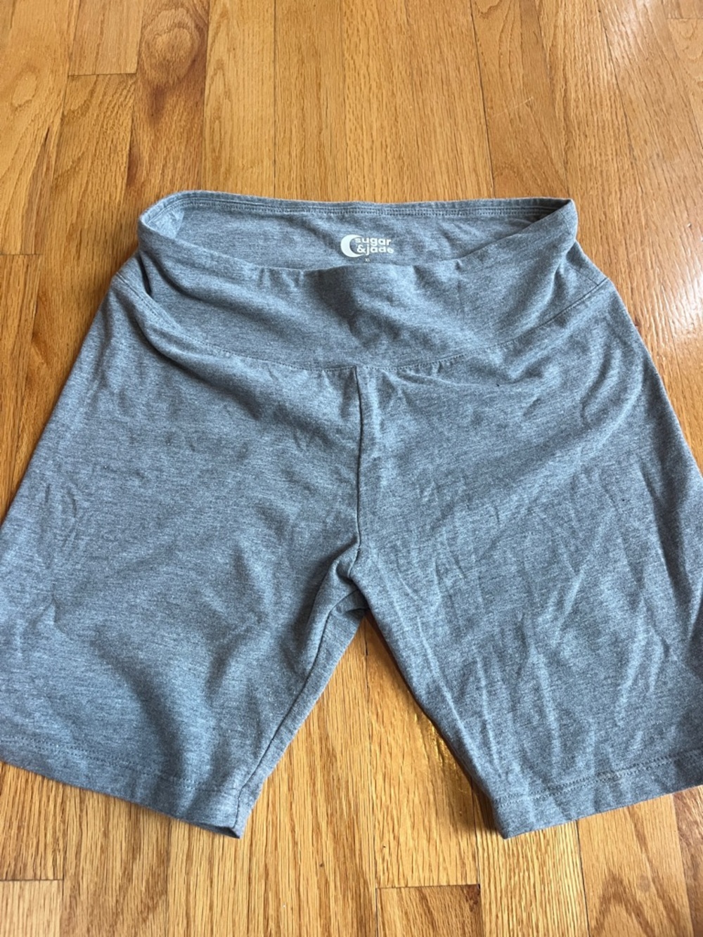 Sugar & Jade Kids Gray Stretch Bike Shorts